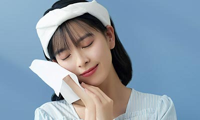 全棉時代推出春季限定系列新品洗臉巾——春日小方盒